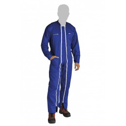 Combinaison De Travail Caterpillar Double Zip Bleu Taille Xl