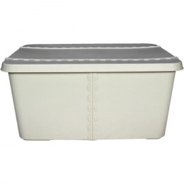Life Story Boite De Rangement Craft - 45 L - Light Grey