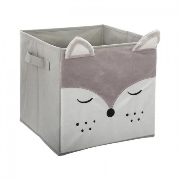 Bac De Rangement Renard Velours