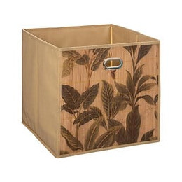 Panier De Rangement 31x31 Cm - Bambou Print