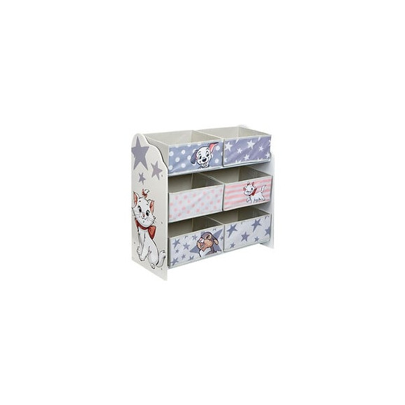 Disney Classics - Meuble De Rangement Pour Chambre Denfant Avec 6 Bacs
