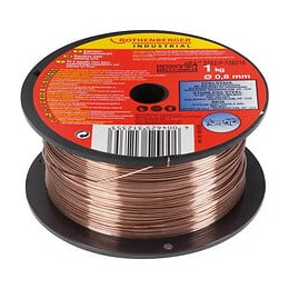 Rothenberger Bobine Fil Inox 0,8mm 1kg Pour Poste Mig/mag