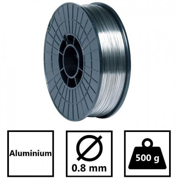 Ine Bobine De Fil A Souder Acier Mig-mag O0,8 Mm 500 G