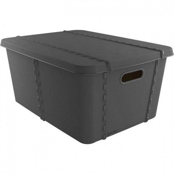 Life Story Boite De Rangement Craft - 25 L - Anthracite