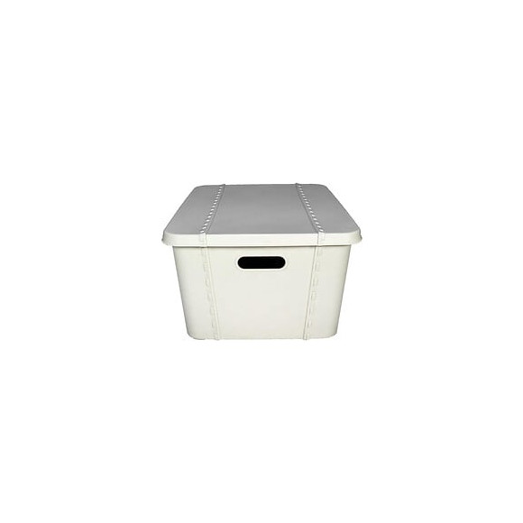 Life Story Boite De Rangement Craft - 45 L - Light Grey