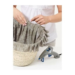 Dremel 930 Pistolet A Colle Chaude - Kit Avec 2 Temperatures De Chauffe Avec 18 Batons De Colle 7mm