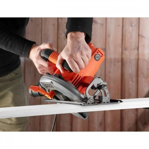 Black + Decker Scie Circulaire Cs1550-qs - 1500 W