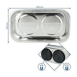 Brilliant Tools - Plateau Magnetique, 140x240mm