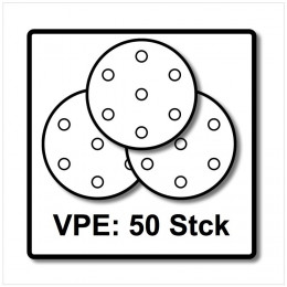 Disques Stickfix 48 Trous Diamètre 150 Mm Grain 120 Boîte De 50