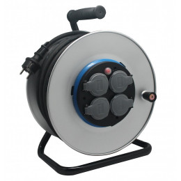 Enrouleur Électrique Chantier Avec Terre L.40 M Ho7rnf 3g1.5, Electraline