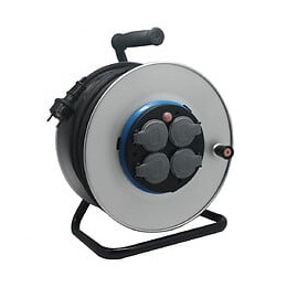 Enrouleur Électrique Chantier Avec Terre L.40 M Ho7rnf 3g1.5, Electraline