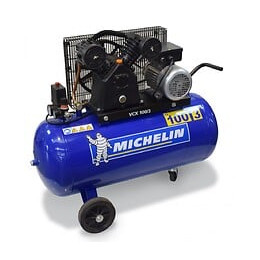 Compresseur De Chantier Michelin 100 L 3 Cv Vcx100 230 V