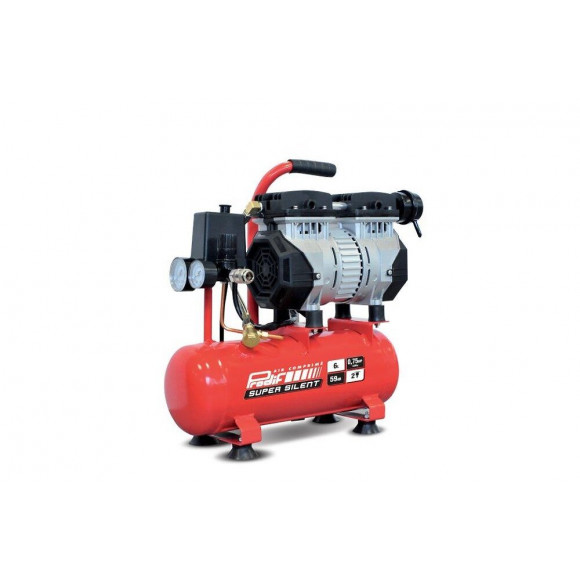Compresseur D'atelier Prodif 6 L 0.5 Cv 6l Silencieux Sil06j