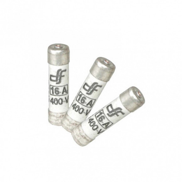 Lot De 3 Fusibles Céramique 16 A, 8.5 X 31.5 Mm