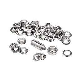 Lot De 25 Oeillets Acier Diam.10 Rapid