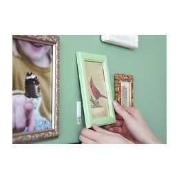 Lot De 24 Languettes Adhésives Tableaux Command, Blanc