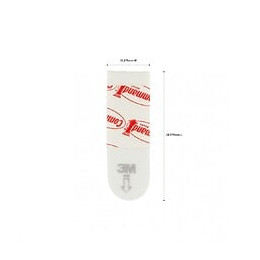 Lot De 48 Languettes Adhésives Multi-usages Command, Blanc