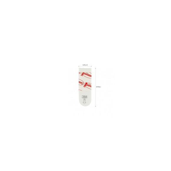 Lot De 48 Languettes Adhésives Multi-usages Command, Blanc