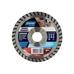 Disque Diamant Courant Segmenté Pour Brique Norton, Diam.115 Mm