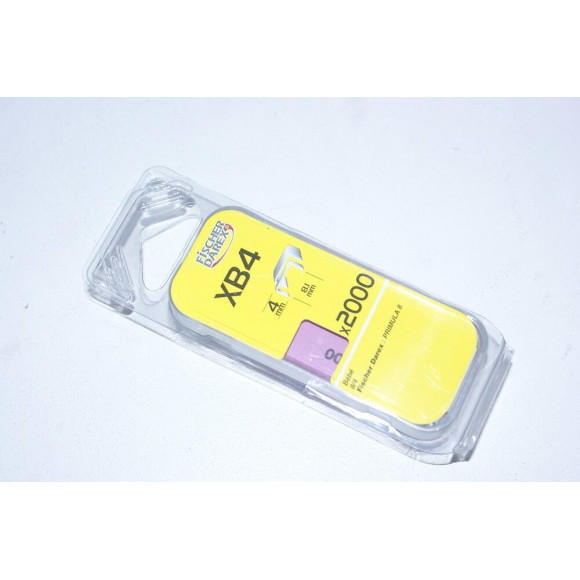 Lot De 2000 Agrafes Fischer Darex Xb4