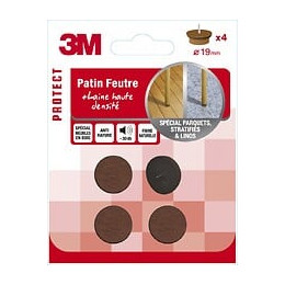 Lot De 4 Patins En Feutre 3m