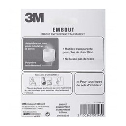 Lot De 4 Embouts En Plastique 3m