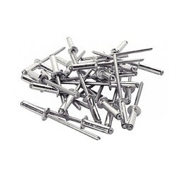 Lot De 100 Rivets Aluminium Diam.4.8 X H.16 Mm Rapid