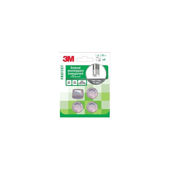 Lot De 4 Embouts En Plastique 3m