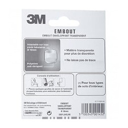 Lot De 4 Embouts En Plastique 3m