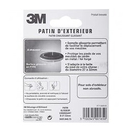 Lot De 4 Patins En Plastique 3m