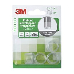 Lot De 4 Embouts En Plastique 3m