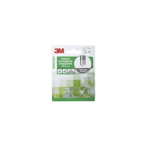 Lot De 4 Embouts En Plastique 3m