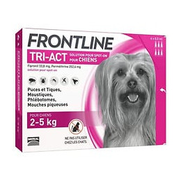 Frontline Tri-act 2-5kg - 6 Pipettes