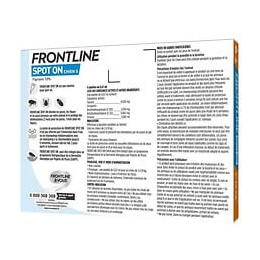 Frontline Spot On Chien 2-10kg - 6 Pipettes