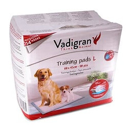 Vadigran Tapis Educateurs 98pcs - 60x45 Cm - Blanc - Pour Chien