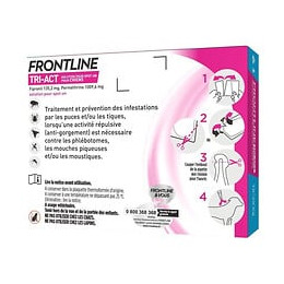 Frontline Tri-act 10-20kg - 6 Pipettes