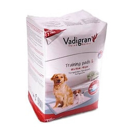 Vadigran Tapis Educateurs 49pcs - 60x45 Cm - Blanc - Pour Chien