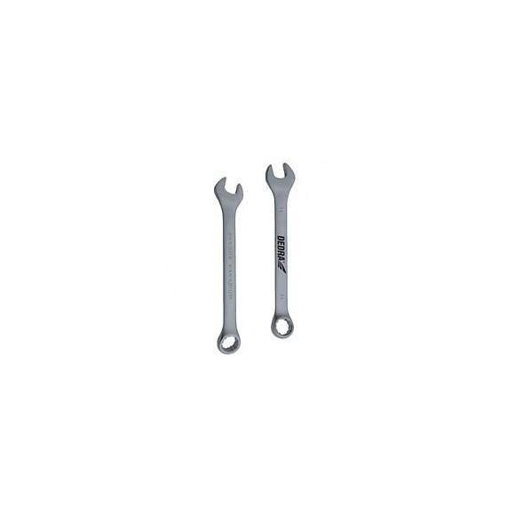 Dtools - Clé Mixte Plate-polygonale Crv  - S1 41mm - S2 41mm - Argent
