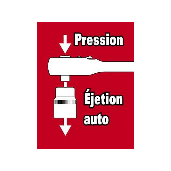 Clés À Cliquet En Chrome Vanadium 1/4