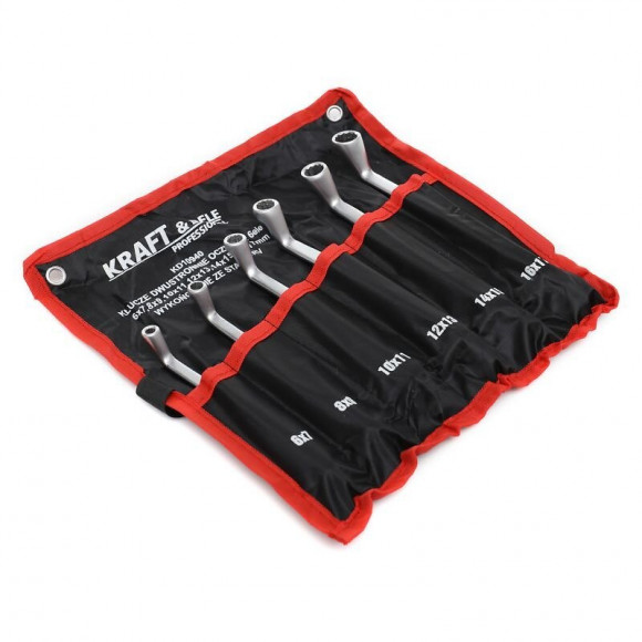 Dcraft - Jeu De Clés À Œil - Pochette Avec 6 Clés - Clés À Œil - Noir