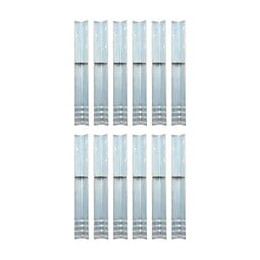 Piquet De Sol En Forme De L 12 Pcs Acier Galvanisé 5 X 5 X 50cm -