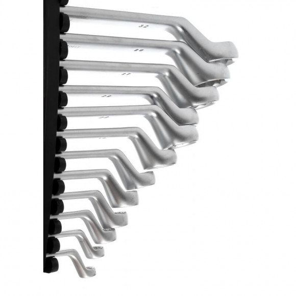 Dcraft - Jeu De Clés À Œil - Pochette Avec 12 Clés - Clés À Œil - Noir