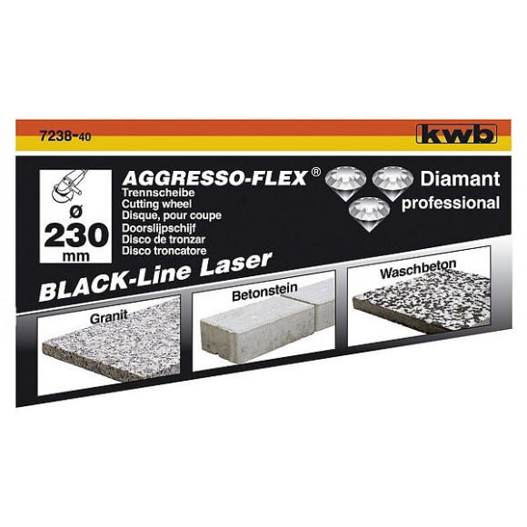 Disque Diamant Black Line 125 À Segments Soudés Laser