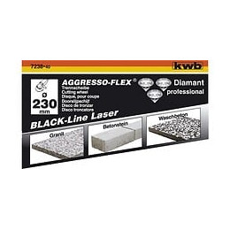 Disque Diamant Black Line 230 À Segments Soudés Laser