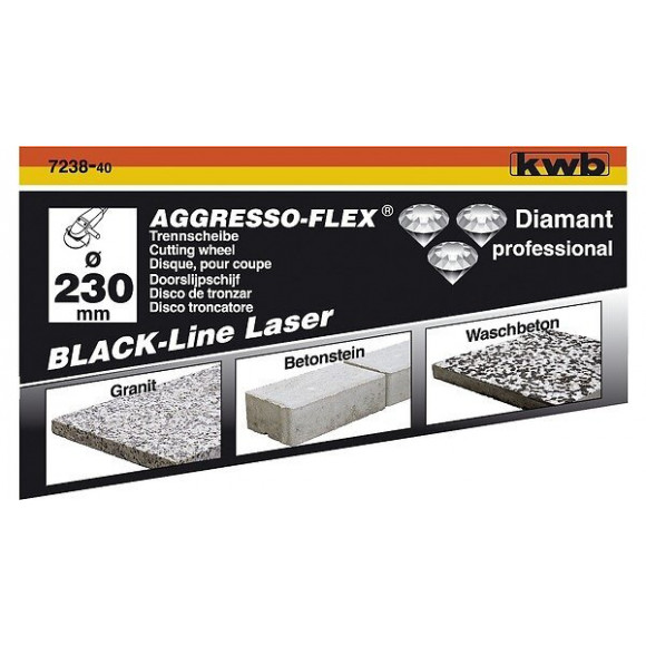 Disque Diamant Black Line 115 À Segments Soudés Laser