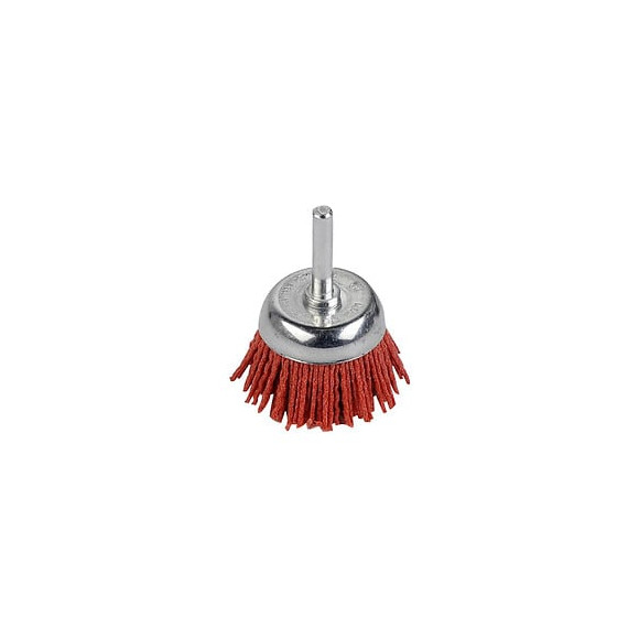 Brosse Métallique Rotative Corindon Soucoupe Ø 50 Mm