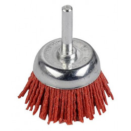 Brosse Métallique Rotative Corindon Soucoupe Ø 50 Mm