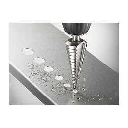 Mèche Étagée Hss Titane 6-30mm