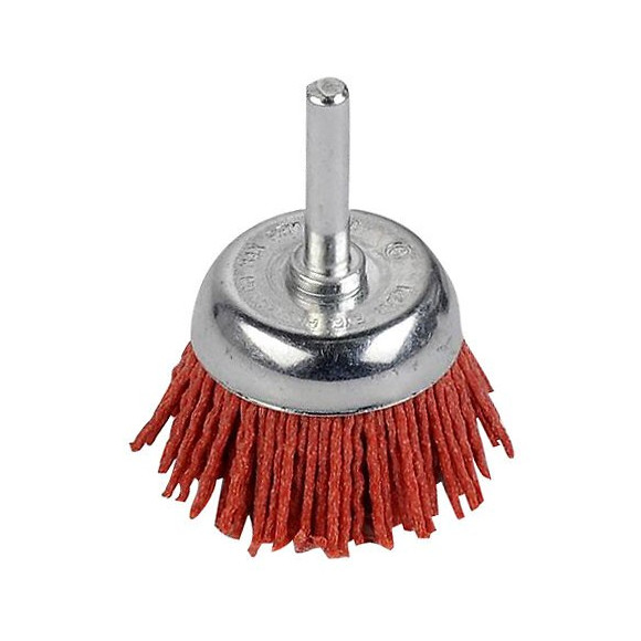 Brosse Métallique Rotative Corindon Soucoupe Ø 75 Mm