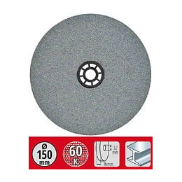 Meule Grain Fin Diamètre 150x12,7x16mm G60